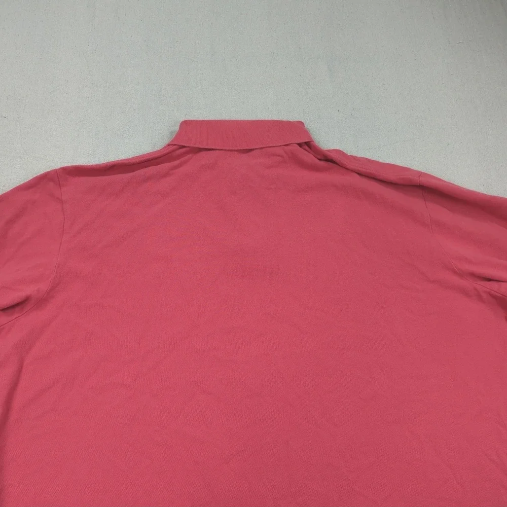 Polo Ralph Lauren Shirt Mens 3XLT Red Classic Casual Preppy Office Golf